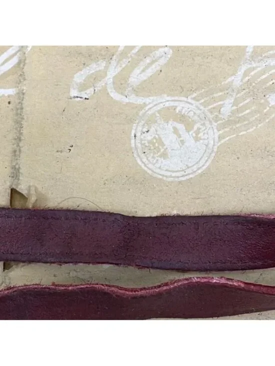 Saint Laurent Shopping Tote Shoulder Bag Red A3 Business Travel - Picture 14 of 16